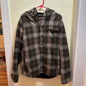 Noble Outfitters Mens Fleece Lined Flannel